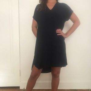 Madewell Navy Swing Dress